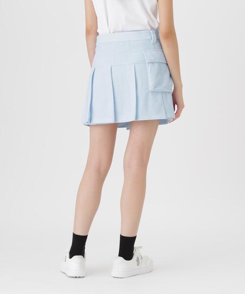 PEARLY GATES(パーリーゲイツ)の「Pe蜂巣メッシュスカート (WOMENS)(スカート・レディース・ネイビー/ブルー・SMALL/MEDIUM/LARGE)」の7枚目の写真