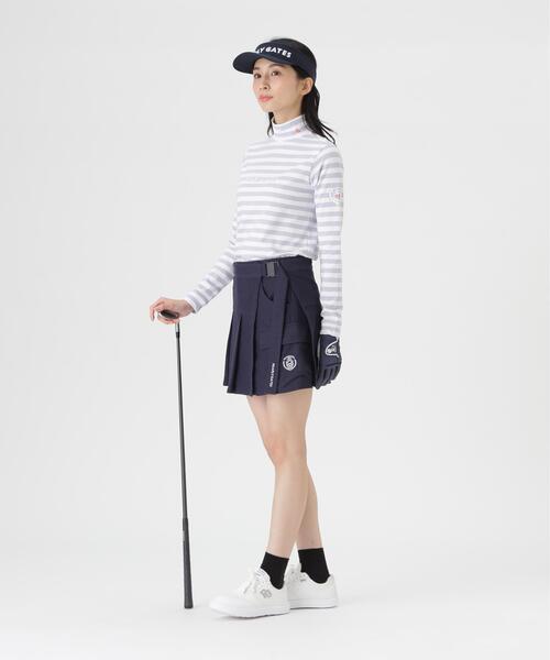 PEARLY GATES(パーリーゲイツ)の「Pe蜂巣メッシュスカート (WOMENS)(スカート・レディース・ネイビー/ブルー・SMALL/MEDIUM/LARGE)」の11枚目の写真