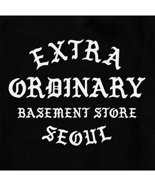 EXTRAORDINARY(エクストラオーディナリー)の「EX SEOUL STORE Tシャツ ブラック(Tシャツ/カットソー・メンズ・その他・LARGE/X-LARGE/XX-LARGE/SMALL/MEDIUM)」の4枚目の写真
