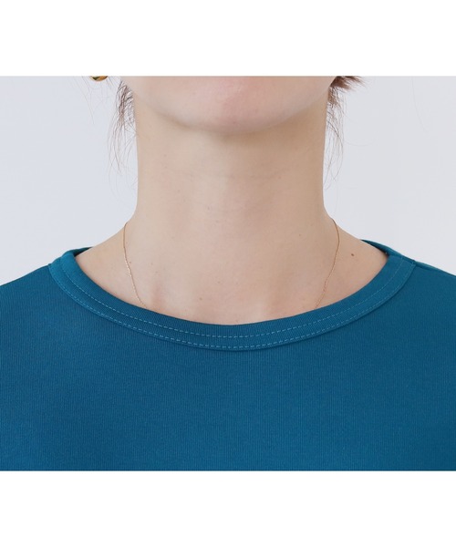 reca(レカ)の「ロングスリーブバック刺繍ロゴTシャツ(Tシャツ/カットソー・レディース・ダークブラウン/オフホワイト/オレンジ/ブルー・FREE)」の18枚目の写真
