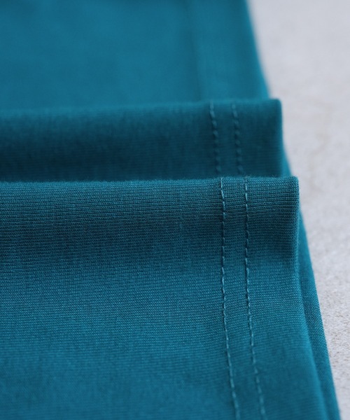 reca(レカ)の「ロングスリーブバック刺繍ロゴTシャツ(Tシャツ/カットソー・レディース・ダークブラウン/オフホワイト/オレンジ/ブルー・FREE)」の14枚目の写真