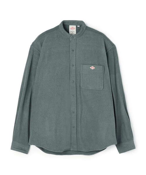 DANTON(ダントン)の「Men’s Micro Fleece Shirt Jacket(シャツ/ブラウス・メンズ・ブラック/チャコール/グレイッシュベージュ・XS/S/M/L)」の2枚目の写真