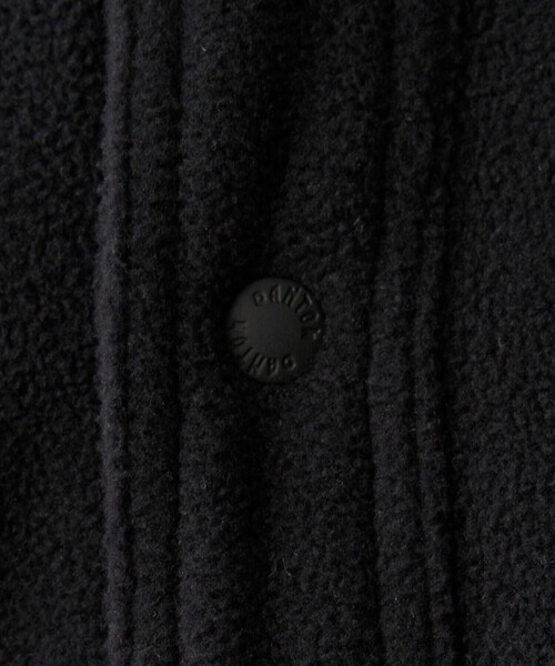 DANTON(ダントン)の「Men’s Micro Fleece Shirt Jacket(シャツ/ブラウス・メンズ・ブラック/チャコール/グレイッシュベージュ・XS/S/M/L)」の9枚目の写真