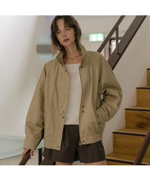 2way double collar jumper [TIFA06JP02]_Beige