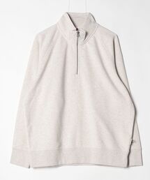 【FRUIT OF THE LOOM/フルーツオブザルーム】Heritage half zip sweat / ヘリテージハーフジップスエット