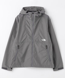 THENORTHFACE コンパクトジャケット ティングレー×アスファルトグレー THE NORTH FACE｜ザノースフェイスのナイロンジャケット（グレー/灰色