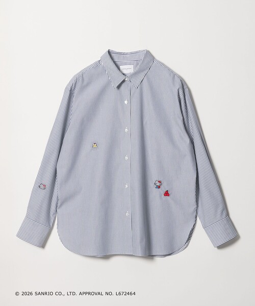 UNITED ARROWS(ユナイテッドアローズ)の「<HELLO KITTY × UNITED ARROWS>エンブロイダリー シャツ(シャツ/ブラウス・レディース・その他1/オフホワイト・FREE)」の2枚目の写真