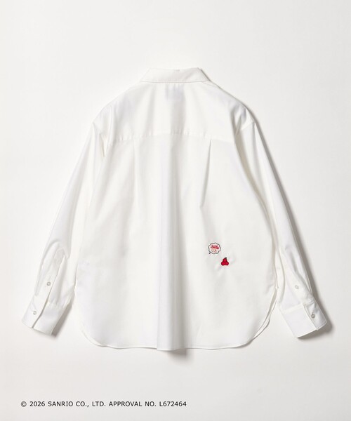 UNITED ARROWS(ユナイテッドアローズ)の「<HELLO KITTY × UNITED ARROWS>エンブロイダリー シャツ(シャツ/ブラウス・レディース・その他1/オフホワイト・FREE)」の4枚目の写真
