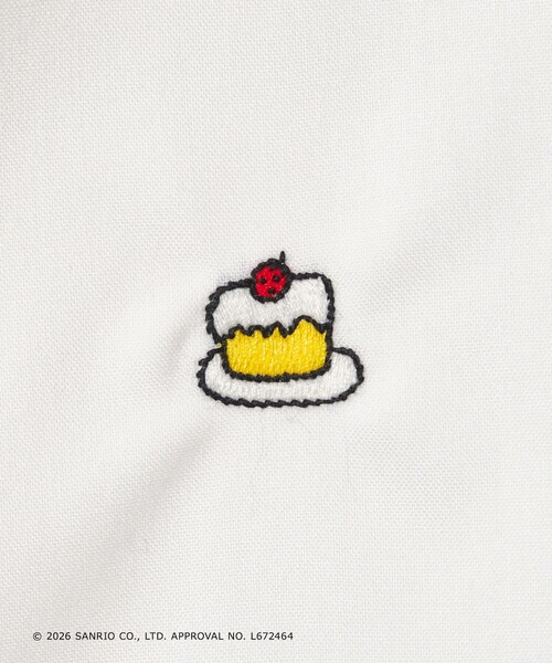 UNITED ARROWS(ユナイテッドアローズ)の「<HELLO KITTY × UNITED ARROWS>エンブロイダリー シャツ(シャツ/ブラウス・レディース・その他1/オフホワイト・FREE)」の8枚目の写真