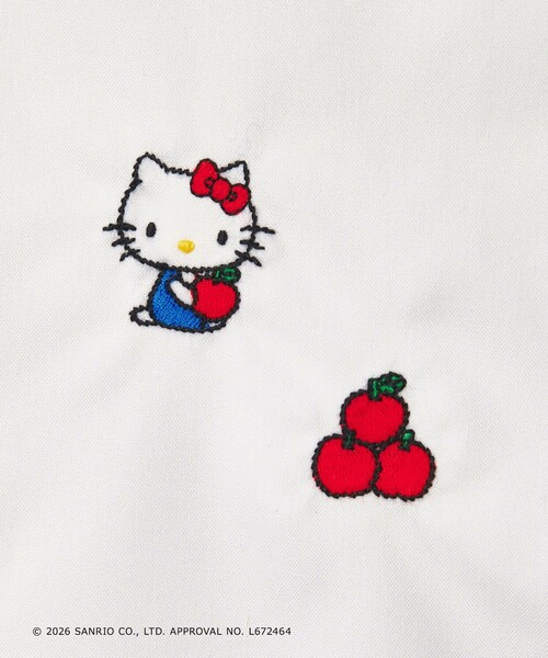 UNITED ARROWS(ユナイテッドアローズ)の「<HELLO KITTY × UNITED ARROWS>エンブロイダリー シャツ(シャツ/ブラウス・レディース・その他1/オフホワイト・FREE)」の9枚目の写真