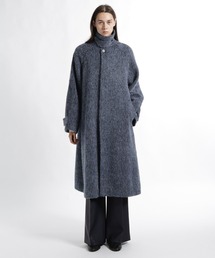 HARE（ハレ）の「メランジ2WAYステンコート(HARE)（ステンカラーコート）」