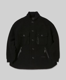and wander（アンドワンダー）の「【and wander】wool shaggy jacket long（ブルゾン）」