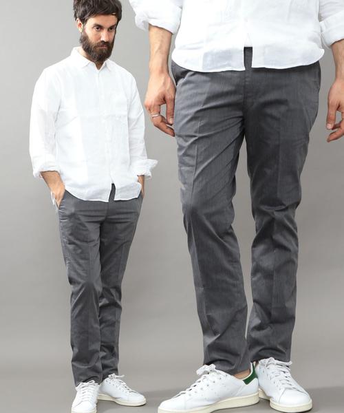 BEAUTY&YOUTH UNITED ARROWS(ビューティーアンドユースユナイテッドアローズ)の「BY ∴ COOLMAX スリムパンツ◆(その他パンツ・メンズ・ネイビー/ベージュ/グレー/ブラック・LARGE/X-LARGE/SMALL/MEDIUM)」の2枚目の写真