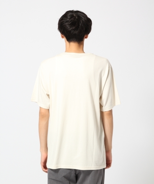HARE(ハレ)の「バックデザインカットソー(HARE)(Tシャツ/カットソー・メンズ・オレンジ/ブラック/オフホワイト・MEDIUM/SMALL)」の9枚目の写真