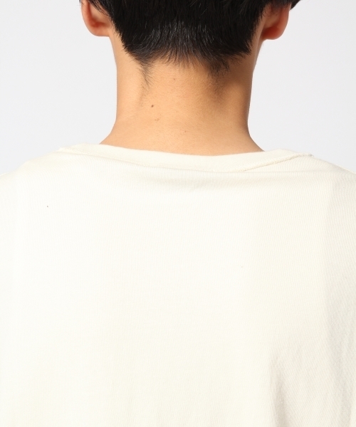 HARE(ハレ)の「バックデザインカットソー(HARE)(Tシャツ/カットソー・メンズ・オレンジ/ブラック/オフホワイト・MEDIUM/SMALL)」の10枚目の写真
