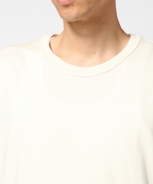 HARE(ハレ)の「バックデザインカットソー(HARE)(Tシャツ/カットソー・メンズ・オレンジ/ブラック/オフホワイト・MEDIUM/SMALL)」の11枚目の写真