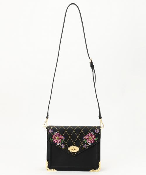 Dolly Girl By Anna Sui ドーリーガール バイ アナ スイ の エンブロイダリーバッグ小 ショルダーバッグ Wear
