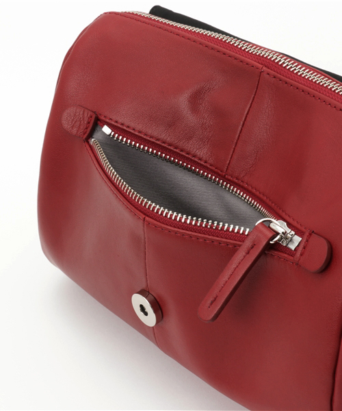 Kawa Kawa カワカワ ビッグボタン ショルダーバッグ グレンチェック kawa kawa】ビッグボタンショルダー Kawa Kawa カワカワ ビッグボタン