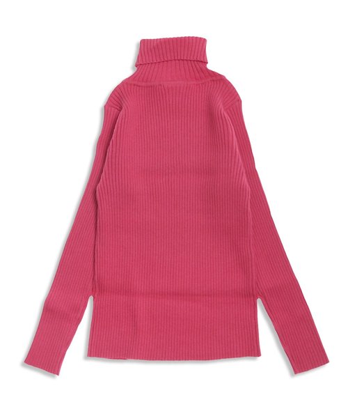 BREEZE（ブリーズ）の「リブタートル（ニット/セーター・キッズ・キナリ/ピンク/ブルー/グレー/ブラック・130/110/90/95/80/140/100/120）」の12枚目の写真