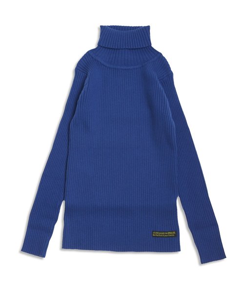 BREEZE（ブリーズ）の「リブタートル（ニット/セーター・キッズ・キナリ/ピンク/ブルー/グレー/ブラック・130/110/90/95/80/140/100/120）」の21枚目の写真