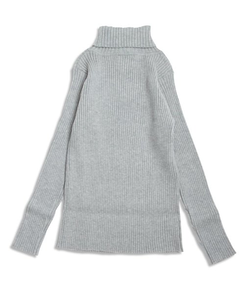 BREEZE（ブリーズ）の「リブタートル（ニット/セーター・キッズ・キナリ/ピンク/ブルー/グレー/ブラック・130/110/90/95/80/140/100/120）」の15枚目の写真