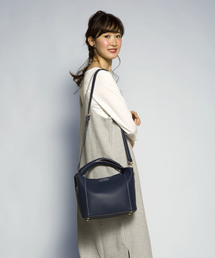 PLAIN CLOTHING | サブバッグ付きミドルトートバッグ/ショルダーバッグ【PLAIN CLOTHING】(トートバッグ)