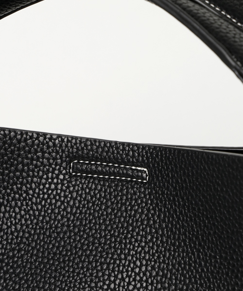 PLAIN CLOTHING（プレーンクロージング）の「サブバッグ付きミドルトートバッグ/ショルダーバッグ【PLAIN CLOTHING】（トートバッグ・レディース・ブラック/ベージュ/ネイビー/グレー・FREE）」の8枚目の写真