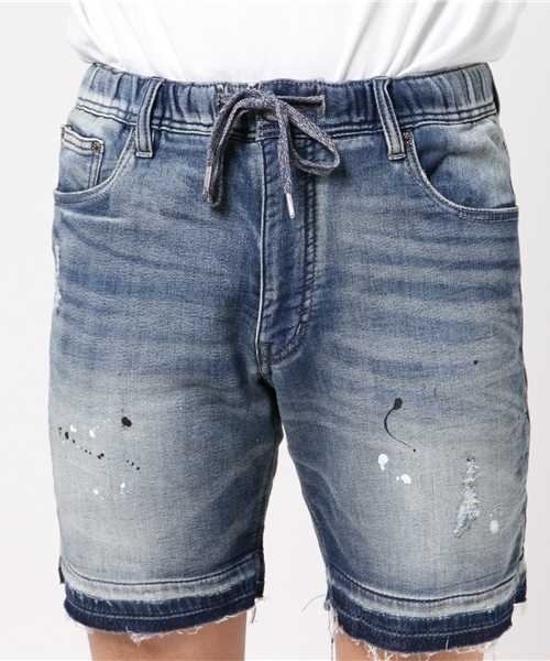 JACKROSE（ジャックローズ）の「VINTAGE JOG DENIM SHORTS（デニムパンツ・メンズ・インディゴブルー/ホワイト・M/L）」の5枚目の写真