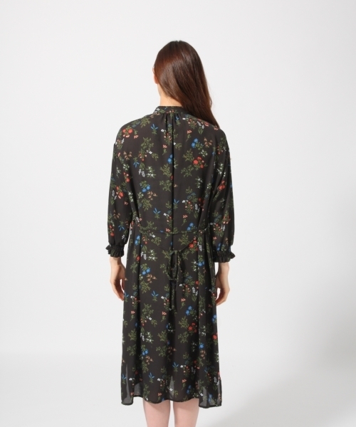 GLOBAL WORK（グローバルワーク）の「2SETシフォンガウンワンピース8分袖/762997（ワンピース・レディース・ブラック/ブラウン/ワインレッド/ブラック系その他・LARGE/MEDIUM）」の9枚目の写真