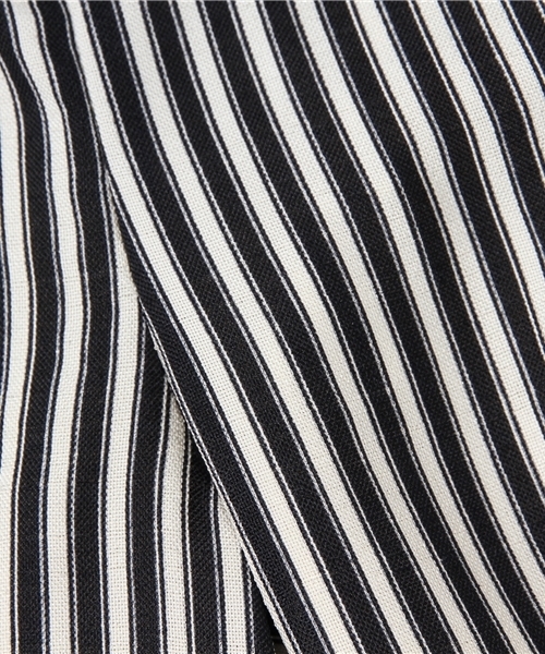 MOUSSY（マウジー）の「STRIPE PANTS（その他パンツ・レディース・ベージュ系その他/ダークネイビー・1/2）」の12枚目の写真