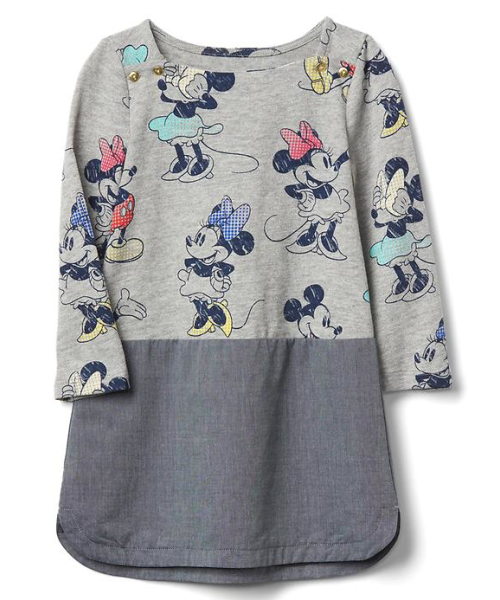 Gap ギャップ の Babygap Disney Baby Minnie Mouse シャンブレーワンピース ワンピース Wear