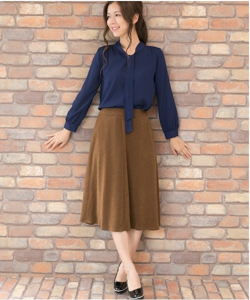 PREFERIR（プレフェリール）の「4枚ハギ フレアスカート【日本テレビ