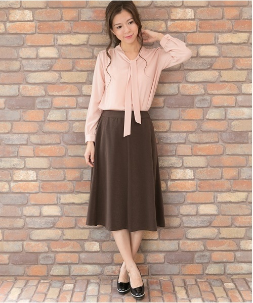 PREFERIR（プレフェリール）の「4枚ハギ フレアスカート【日本テレビ