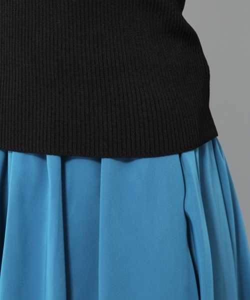 Andemiu（アンデミュウ）の「【ブルーWEB限定】スカラリブニットプルオーバーＬ／Ｓ774025（ニット/セーター・レディース・ブラック/グレー/ブラウン/ブルー/ピンク・FREE）」の17枚目の写真