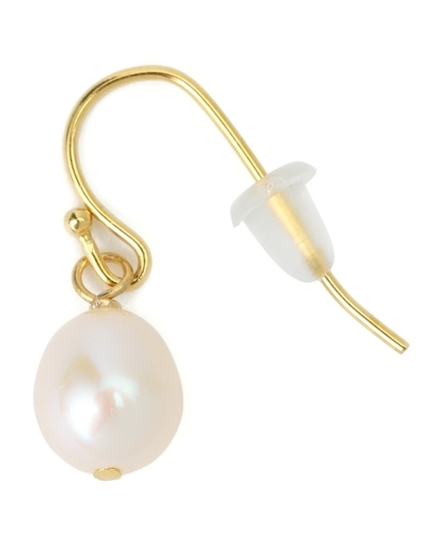 BEAMS BOY(ビームスボーイ)の「BEAMS BOY / 淡水パール ピアス(ピアス(両耳用)・レディース・ホワイト・ONE SIZE)」の5枚目の写真