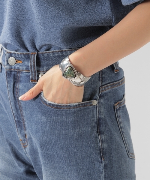 BAYFLOW（ベイフロー）の「BAYFLOW／ハイライズストレートデニム　18SS（デニムパンツ・レディース・ライトブルー/サックスブルー・SMALL/LARGE/MEDIUM）」の11枚目の写真