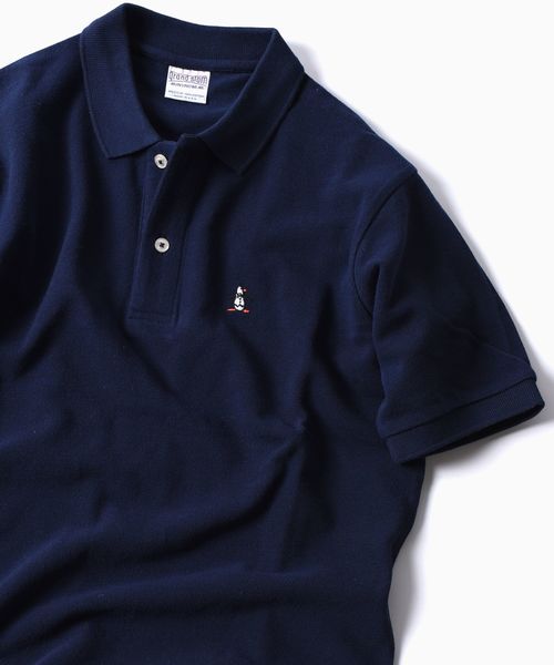 MUNSINGWEAR（マンシングウェア）の「【Begin5月号掲載】MUNSINGWEAR: 別注 MADE IN USA 70'S 復刻 ポロシャツ（ポロシャツ・メンズ・チャコールグレー/レッド/ダークネイビー/ホワイト/ネイビー/グリーン・MEDIUM/SMALL/LARGE/X-SMALL）」の5枚目の写真