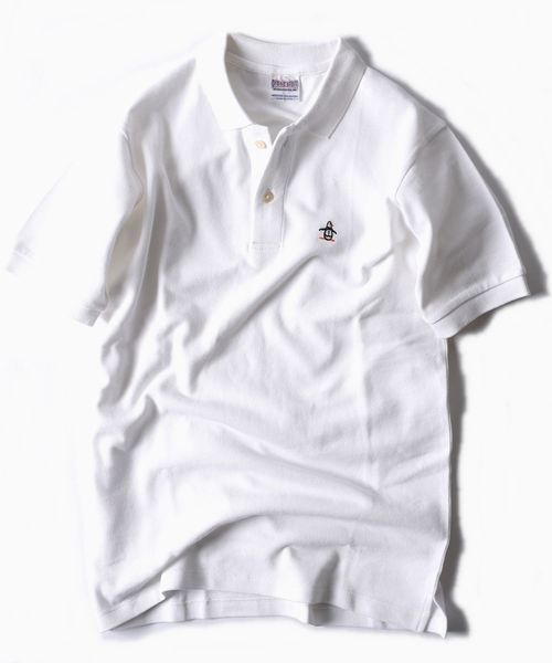 MUNSINGWEAR（マンシングウェア）の「【Begin5月号掲載】MUNSINGWEAR: 別注 MADE IN USA 70'S 復刻 ポロシャツ（ポロシャツ・メンズ・チャコールグレー/レッド/ダークネイビー/ホワイト/ネイビー/グリーン・MEDIUM/SMALL/LARGE/X-SMALL）」の2枚目の写真