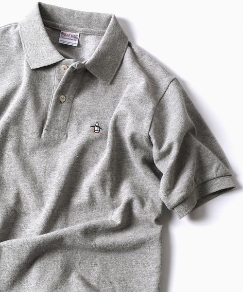 MUNSINGWEAR（マンシングウェア）の「【Begin5月号掲載】MUNSINGWEAR: 別注 MADE IN USA 70'S 復刻 ポロシャツ（ポロシャツ・メンズ・チャコールグレー/レッド/ダークネイビー/ホワイト/ネイビー/グリーン・MEDIUM/SMALL/LARGE/X-SMALL）」の3枚目の写真