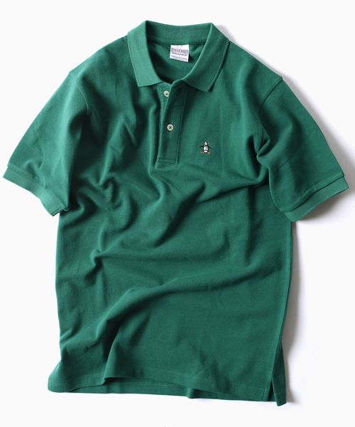 MUNSINGWEAR（マンシングウェア）の「【Begin5月号掲載】MUNSINGWEAR: 別注 MADE IN USA 70'S 復刻 ポロシャツ（ポロシャツ・メンズ・チャコールグレー/レッド/ダークネイビー/ホワイト/ネイビー/グリーン・MEDIUM/SMALL/LARGE/X-SMALL）」の4枚目の写真