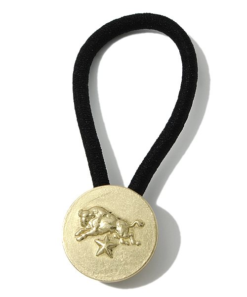 JOURNAL STANDARD（ジャーナルスタンダード）の「IL BISONTE / イルビゾンテ: メダルゴムブレスレット ヘアゴム（ブレスレット・メンズ・ゴールド/シルバー・FREE）」の2枚目の写真