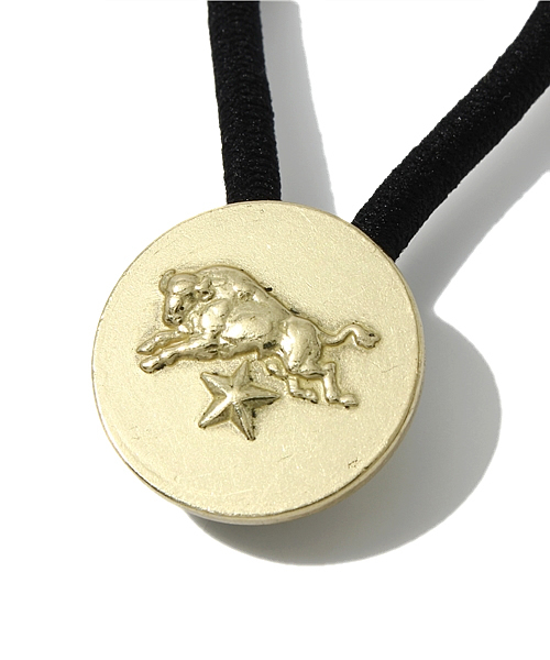 JOURNAL STANDARD（ジャーナルスタンダード）の「IL BISONTE / イルビゾンテ: メダルゴムブレスレット ヘアゴム（ブレスレット・メンズ・ゴールド/シルバー・FREE）」の4枚目の写真