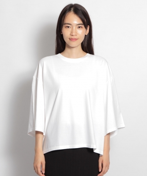 niko and...(ニコアンド)の「トリプルXLピースダイTシャツ(Tシャツ/カットソー・レディース・ホワイト/ライトブルー/ブラック/ブラウン/ライトベージュ・FREE)」の11枚目の写真