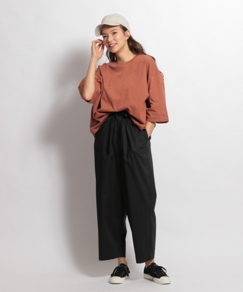 niko and...(ニコアンド)の「トリプルXLピースダイTシャツ(Tシャツ/カットソー・レディース・ホワイト/ライトブルー/ブラック/ブラウン/ライトベージュ・FREE)」の21枚目の写真