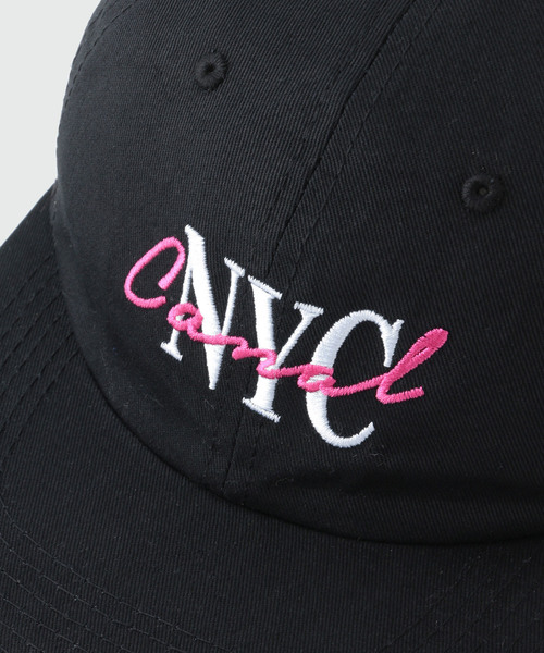 ADAM ET ROPE'（アダムエロペ）の「【CANAL NEWYORK】 ”LIP STIC” ADULT HEADWEAR（キャップ・メンズ・ブラック・FREE）」の4枚目の写真