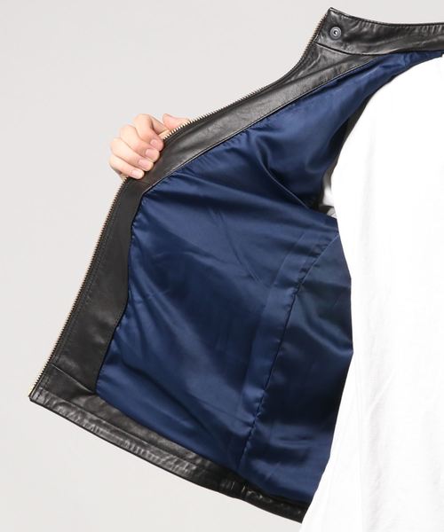 完売！ジースター【G-STAR RAW】名作SKI JACKET 牛革ライダース Biker Leather Jacket | ブラック | G-STAR® JP