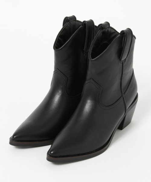 LOWRYS FARM(ローリーズファーム)の「ウエスタンブーツ 809296(ブーツ・レディース・ブラック/ブラウン・MEDIUM/LARGE)」の3枚目の写真