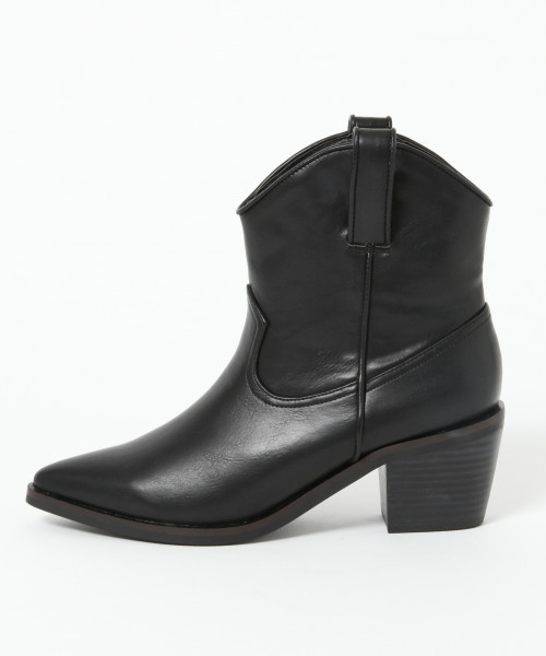 LOWRYS FARM(ローリーズファーム)の「ウエスタンブーツ 809296(ブーツ・レディース・ブラック/ブラウン・MEDIUM/LARGE)」の4枚目の写真