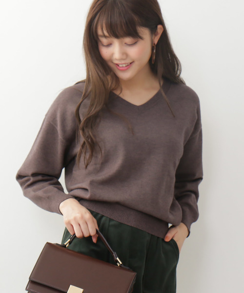 N.（N. Natural Beauty Basic）（エヌエヌナチュラルビューティーベーシック）の「◆ウォームハイゲージニット（ニット/セーター・レディース・ブラック/ベージュ/グレー/ブルー/ボルドー・MEDIUM）」の3枚目の写真