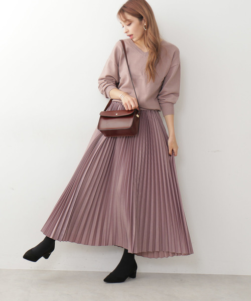 N.（N. Natural Beauty Basic）（エヌエヌナチュラルビューティーベーシック）の「◆ウォームハイゲージニット（ニット/セーター・レディース・ブラック/ベージュ/グレー/ブルー/ボルドー・MEDIUM）」の9枚目の写真